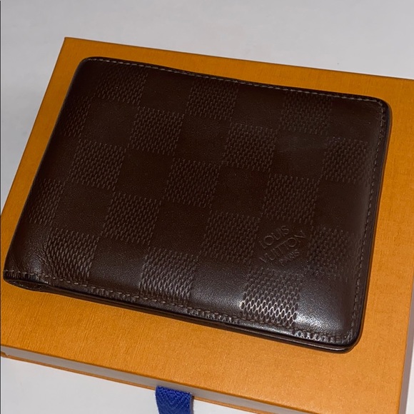 Louis Vuitton Brown Leather Wallet - Picture 6 of 6